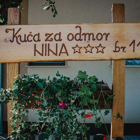 Вилла Kuca Za Odmor Nina Свети-Мартин-на-Мору Экстерьер фото